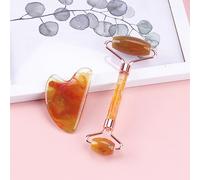 Rodillo Facial Gua Sha Rascador, Masajeador Facial, Herramienta De Masaje Para El Cuidado De La Piel De Belleza, Cuerpo De Ojos Guasha Detox Slim Lift Gouache Board,Rodillo Guasha B