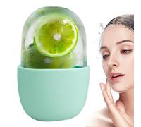 Rodillo Facial Hielo, Molde Silicona Reutilizable Masaje Ojos Belleza Piel | Cubo Frío Reutilizable Para Hinchazón Rostro, Calma Bolsas Y Ojeras