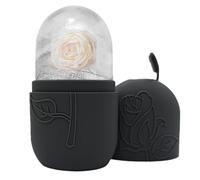 - Rodillo facial - Masajeador facial de silicona, rodillo portátil para moldear la piel, mango ergonómico, refrescante dispositivo de terapia de frío | Solución diaria para el cuidado de la piel para