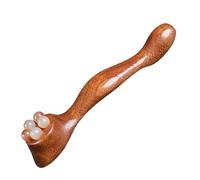 Rodillo facial - Pequeño Masajeador ligero portátil de madera,Herramienta de masaje de ojos,para Cuerpo Cara Head Spa Spa Salón Inicio Viajes Yoga Meditación Aromaterapia Relajación