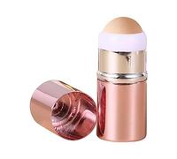 Rodillo facial volcánico absorbente de aceite reutilizable para viajar con bola de repuesto rosa con bola de repuesto D 6,5 x 2,5 cm