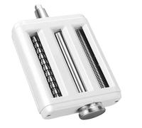 Rodillo for pasta, cortador de espaguetis y fettuccine, mezcladores for hacer fideos, compatible con soporte KitchenAid KA, juego de accesorios de cepillo de limpieza for ayuda de cocina