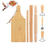 Rodillo francés - Rodillo | de madera: el duradero kit para hacer pasta de madera garantiza una preparación suave de masas y bolas de con un control constante para cocinas domésticas, res