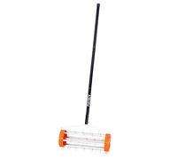 Rodillo FUXTEC FX-RL400 aireador jardín de césped de Acero 43 cm de Ancho. Dé a su césped una Nueva Vida