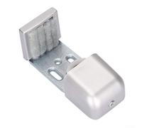 Rodillo guía de suelo ajustable para puertas de granero con soporte de pared inferior deslizante adecuado para puertas de metal, madera, enmarcadas y automáticas (L)