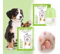 Rodillo hidratante para pies de mascotas para plantas de pies, líquido para el cuidado de pies de gatos y perros (30 ml) Kjg138 (verde, 7 x 5 cm)