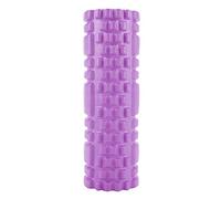 Rodillo Hueco para Ejercicio, Columna de Entrenamiento Físico para Relajación y Rodillo de Espuma Portátil para Pilates P Tejido Físico (Violeta)