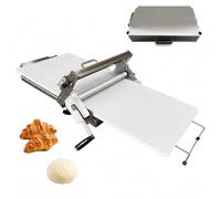 Rodillo Laminador de Masa Manual, Máquina para Hojaldre con Ajuste de Espesor, Para Croissants, Hojaldre y Preparaciones de Repostería(Commercial Bakery)