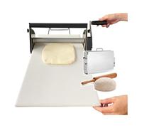 Rodillo manual de pasta para masa casera, control de grosor ajustable para galletas, galletas y recetas italianas