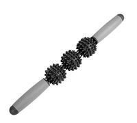 Rodillo Masaje Muscular, Masajeador Manual, PVC + ABS 3 Bolas de Erizo Gimnasio Rodillo de Masaje Muscular Barra de Masaje Rodillo Muscular Relajante Rulo Pilates Rulo Masaje Muscular