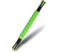 Rodillo Masaje Muscular,Muscle Roller Stick,Palo de Masaje Corporal,para Aliviar Dolores y Rigidez de Músculos(Verde)