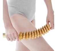Rodillo Masajeador de Madera, Masajeador Celulitis,Masajeador Curvado Para Todo El Cuerpo,Rodillo de Madera para Masaje de Piernas, Abdomen,Alivio Del Dolor Muscular Y Relajación
