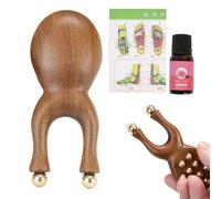 Rodillo Masajeador Facial, Peine Masajeador Facial Manual Ajustable, Herramienta De Masaje Ojos, Para Mujeres Hombres Chicas Chicos Casa Exterior Interior Interior