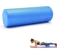 Rodillo Masajeador. Rodillo de Espuma para Terapia y Masaje Muscular. Rodillo para Fitness, Pilates y Yoga. Fitness Foam Roller. Cilindro de Gomaespuma para Alivio de Dolores y Entrenamiento. 45x15cm