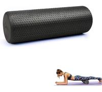 Rodillo Masajeador. Rodillo de Espuma para Terapia y Masaje Muscular. Rodillo para Fitness, Pilates y Yoga. Fitness Foam Roller. Cilindro de Gomaespuma para Alivio de Dolores y Entrenamiento. 45x15cm