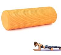 Rodillo Masajeador. Rodillo de Espuma para Terapia y Masaje Muscular. Rodillo para Fitness, Pilates y Yoga. Fitness Foam Roller. Cilindro de Gomaespuma para Alivio de Dolores y Entrenamiento. 45x15cm