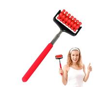 Rodillo masajeador telescópico, rodillo manual de masaje | Rodillo muscular de espalda, rodillo ajustable para relajarse muscular, herramienta de masaje portátil para hombres y mujeres