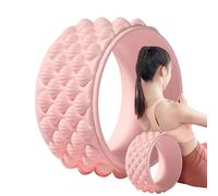 Rodillo muscular de espalda, ejercicio del rodillo de espalda | Punto de gatillo de del tejido profundo Rueda de yoga | Accesorios de aptitud física multifuncional, herramienta de ejercicio central pa