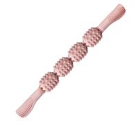 Rodillo muscular para masaje corporal, barra muscular de plástico de color sólido, herramienta de rodillo de pierna de 18.1 pulgadas para gestión de tensión, masajeador manual para uso doméstico y