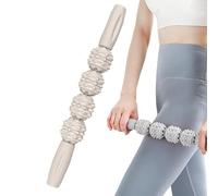 Rodillo muscular para piernas, rodillo de masaje de mano, masajeador muscular de pierna trasera, rodillo de masaje, puntos de activación de tejido profundo para atletas, yoga