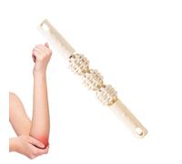 Rodillo muscular - Rodillo de masaje portátil | Rodillo masajeador muscular para espalda y pierna, rodillo de masaje, puntos de activación de tejido profundo para atletas, yoga