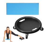 Rodillo para abdominales de calidad, rueda de entrenamiento central, tabla de ejercicios giratoria de 360 grados con cómoda alfombrilla para las rodillas, entrenador abdominal con diseño resistente,