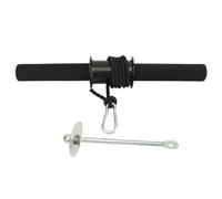 Rodillo para antebrazo y muñeca, fortalecedor de músculos con Hierro, Equipo inalámbrico de Entrenamiento para antebrazos, ejercitador con Cuerda de Carga y Agarre ergonómico para