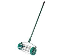Rodillo para césped, aireador de césped - Herramienta rodante Manual para aireación del Suelo,Máquina de aireación de césped jardinería, Herramientas de aireador de Empuje para jardín, Patio, Pat