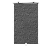 Rodillo para coche, parasol retráctil, bloqueo solar para parabrisas, sombra para ventana de coche, montaje con ventosa, soporte de primavera (para camiones, SUV, coches de pasajeros, ventanas de