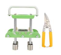 Rodillo para Curvar Chapa Metálica, Plegadora de Ángulo 0 a 90 Grados, Color Azul - Diseño en V para Curvado Uniforme, Ideal para Techos y Construcción (Vertical)