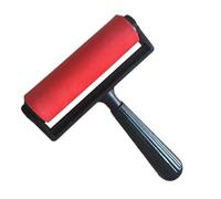 rodillo para diamond painting DIY 5D diamante pintura rodillo bordado taladro prensa pinturas herramienta rodante Full Metal para pintura de diamantes(Red-A)