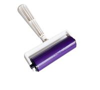 rodillo para diamond painting DIY 5D diamante pintura rodillo bordado taladro prensa pinturas herramienta rodante Full Metal para pintura de diamantes(Purple-A)