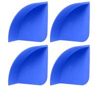 Rodillo Para Manguera De Neumáticos - 4 Piezas Rodillo Para Ruedas De Detallado Automotriz | Guía Manguera Neumáticos Automotriz,Garaje Taller Aparcamiento Automóvil Motocicleta Bicicleta