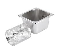 Rodillo para mantequilla - Esparcidor de acero inoxidable 304 de 17,5x16x6,5 cm, rueda de recubrimiento suave, ayuda para utensilios de cocina, herramienta accesoria para barbacoa | Solución de cocció