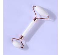 Rodillo Para Masaje De Resina De Ágata, Tabla GuaSha, Raspadores De Masaje, Placa Para Cara, Cuello, Espalda, Relajación Corporal, Masajeador De Piel Antienvejecimiento,Rodillo Blanco