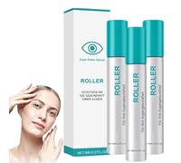 Rodillo para Mejorar la Visión, Rodillo de Masaje para Ojos, Rodillo de Masaje para Mejorar la Visión, Aplicador Roll-on Refrescante para Ojos Cansados, Alivia la Fatiga Visual, Mejora (3 piezas)