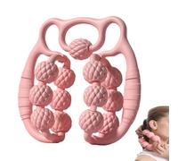 Rodillo para pantorrillas, Rodillo para piernas - Masajeador de piernas con anillo de doble - Herramientas de masaje corporal, rodillo muscular, masajeador de tejido profundo, rodillo manual para dolo