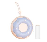 Rodillo para peludas, herramienta portátil para la limpieza profunda pegajosa - 3,54 x 3,54 pulgadas rodillo para pelusa para mascotas - Diseño compacto y portátil para ropa, sofás, muebles