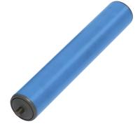 Rodillo portante de plástico Gura, Ø de los rodillos 50 mm, eje de resorte