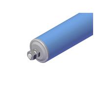 Rodillo portante de plástico Gura, Ø de los rodillos 50 mm, eje roscado M 10 x 20