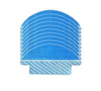 Rodillo Principal Cepillo Lateral Filtro Hepa Paño De Mopa Recambio, Compatible con Cecotec Conga 3090 Robot Aspirador Kit De Accesorios (Color : 10 Mop)