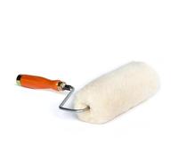 RODILLO PROFESIONAL 100% LANA NATURAL EXTRA CON MANGO DE MADERA REFORZADO (22 CM)