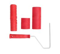Rodillo profesional de grano de madera de caucho que crea auténticos patrones de maderas, herramienta de pintura de pared para acabados artísticos de pared, rodillo de goma y granos de madera