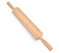 Rodillo profesional para hornear, rodillo clásico de madera para masa con superficie antiadherente y diseño fácil de lavar, ideal para cocinas