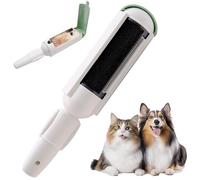 Rodillo Quitapelos Mascotas Reutilizable, Cepillo Manual para Sofá, Alfombras, Ropa de Cama y Muebles, Limpieza Sin Adhesivo ni Baterías (Blanco)