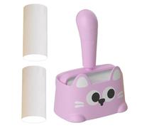 Rodillo quitapelusas para ropa - Elegante ayuda de limpieza con rodillos de recambio | Rodillo quitapelos adhesivo para pelo de mascotas - Para sofá, alfombra, ropa, muebles, suelo, hogar, oficina