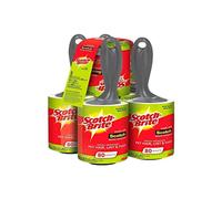 Rodillo quitapelusas Scotch Brite Value Pack, 80 hojas (paquete de 5)