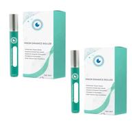Rodillo Refrescante para Ojos - Reduce al instante el enrojecimiento de los ojos y las ojeras, una prebase de maquillaje con extracto de cártamo (8 ml portátil)