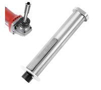 Rodillo Satinado con Rosca M14, Resistente y Duradero, Fácil de Desmontar, Rodillo Satinado, Amplia Gama de Aplicaciones, Adaptador de Mandril, para Amoladora Angular, Amoladora de Rodillos (plata)