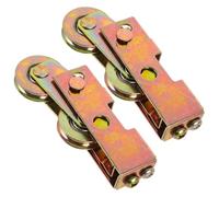 Rodillo Tándem de Eje de Bola de Acero 1-1/4 para Puertas y Ventanas, 2 Piezas